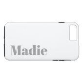 Personalisierter mutiger Namenstelefon-Kasten Case-Mate iPhone Hülle (Rückseite (Horizontal))