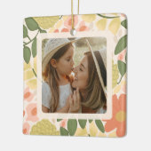Personalisierter Mutter-Tochter-Schmuck  Keramikornament (Links)