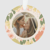Personalisierter Mutter-Tochter-Schmuck Ornament (Vorderseite)