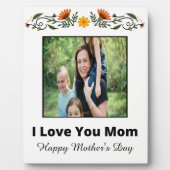 Personalisierter Muttertag 8x10 Plaque with Easel Fotoplatte (Vorderseite)
