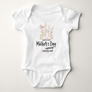 Personalisierter Muttertag Baby Strampler