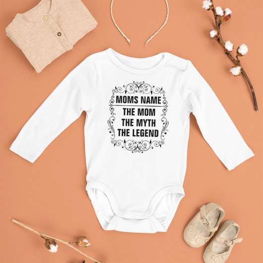 Personalisierter Muttertag Baby Strampler