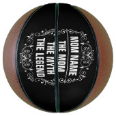 Personalisierter Muttertag Basketball (Vertikal)