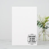 Personalisierter Muttertag Briefpapier (Stehend Vorderseite)