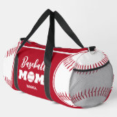 Personalisierter Muttertag der Baseball-Mama Duffle Bag (Rechte Ecke)