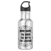 Personalisierter Muttertag Edelstahlflasche (Vorderseite)