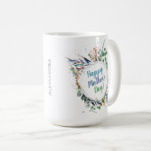 Personalisierter Muttertag - Elegant Kaffeetasse (VorderseiteRechts)