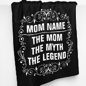 Personalisierter Muttertag Fleecedecke