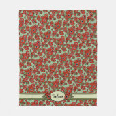 Personalisierter Muttertag Fleecedecke (Vorderseite)