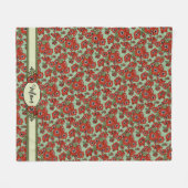 Personalisierter Muttertag Fleecedecke (Vorderseite (Horizontal))