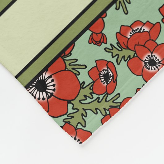 Personalisierter Muttertag Fleecedecke (Ecke)