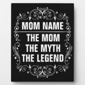 Personalisierter Muttertag Fotoplatte (Vorderseite)