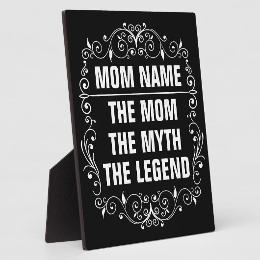 Personalisierter Muttertag Fotoplatte (Seite)
