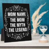 Personalisierter Muttertag Fotoplatte (Seite)