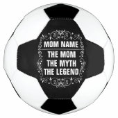 Personalisierter Muttertag Fußball (Vorderseite)