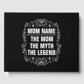 Personalisierter Muttertag Gästebuch (Vorderseite)