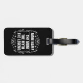 Personalisierter Muttertag Gepäckanhänger (Rückseite horizontal)