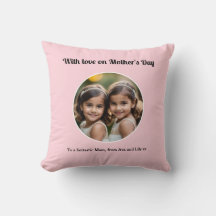 Personalisierter Muttertag Hübsch rosa Foto Niedli