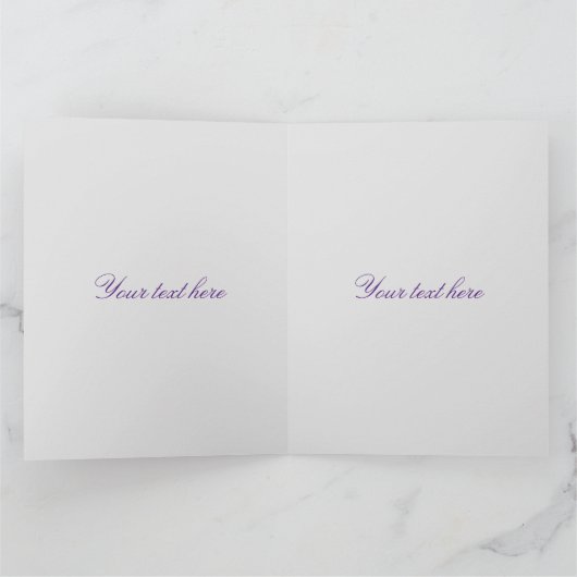 Personalisierter Muttertag Karte (Innenseite)