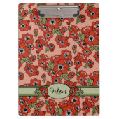 Personalisierter Muttertag Klemmbrett (Vorderseite)