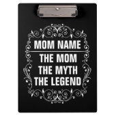 Personalisierter Muttertag Klemmbrett (Vorderseite)