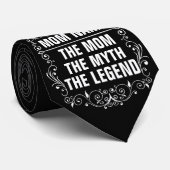 Personalisierter Muttertag Krawatte (Gerollt)