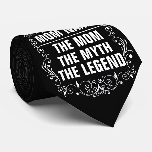 Personalisierter Muttertag Krawatte (Gerollt)