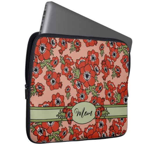 Personalisierter Muttertag Laptopschutzhülle (Vorne Rechts)