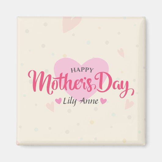 Personalisierter Muttertag | Magnet (Vorne)