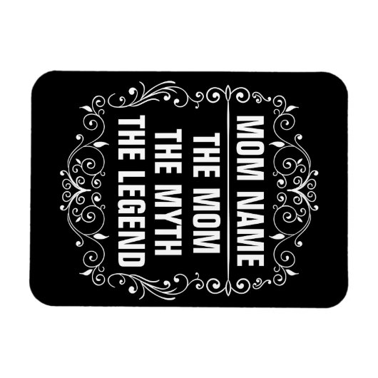 Personalisierter Muttertag Magnet (Horizontal)