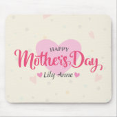 Personalisierter Muttertag | Mauspad (Vorne)