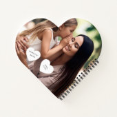 Personalisierter Muttertag mit individuellem Foto Notizblock (Rückseite)