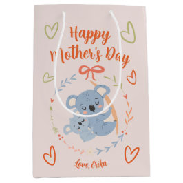 Personalisierter Muttertag Mittlere Geschenktüte