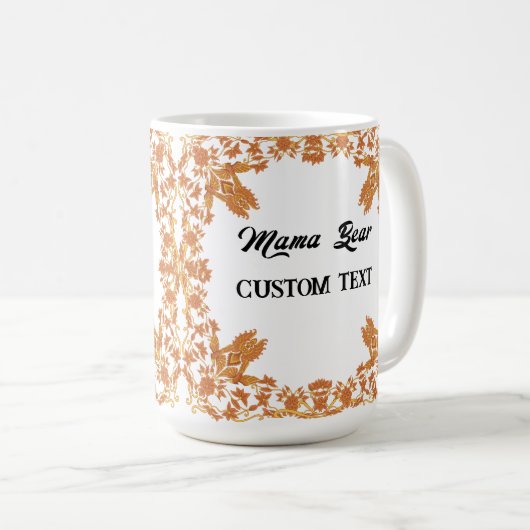 PERSONALISIERTER MÜTTERTAG NAME TASSE (VorderseiteRechts)