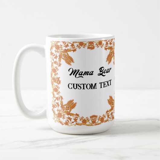 PERSONALISIERTER MÜTTERTAG NAME TASSE (Links)