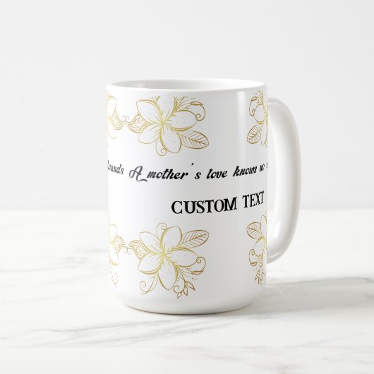 PERSONALISIERTER MÜTTERTAG NAME TASSE (VorderseiteRechts)