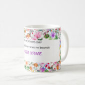 PERSONALISIERTER MÜTTERTAG NAME TASSE (VorderseiteRechts)
