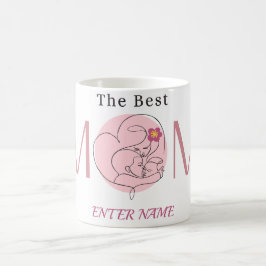 PERSONALISIERTER MÜTTERTAG NAME TASSE