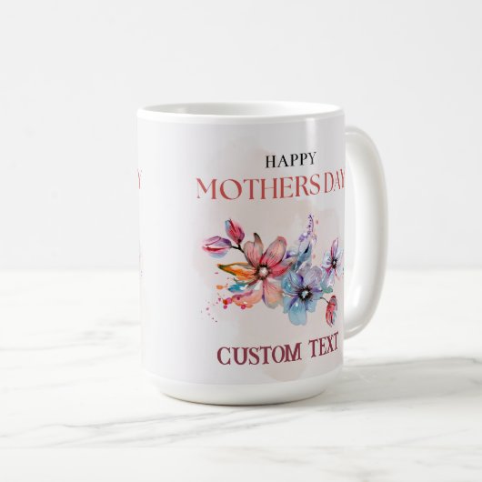 PERSONALISIERTER MÜTTERTAG NAME TASSE (VorderseiteRechts)