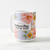 PERSONALISIERTER MÜTTERTAG NAME TASSE (Vorderseite Links)