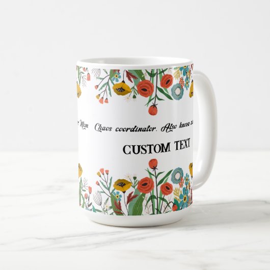 PERSONALISIERTER MÜTTERTAG NAME TASSE (VorderseiteRechts)