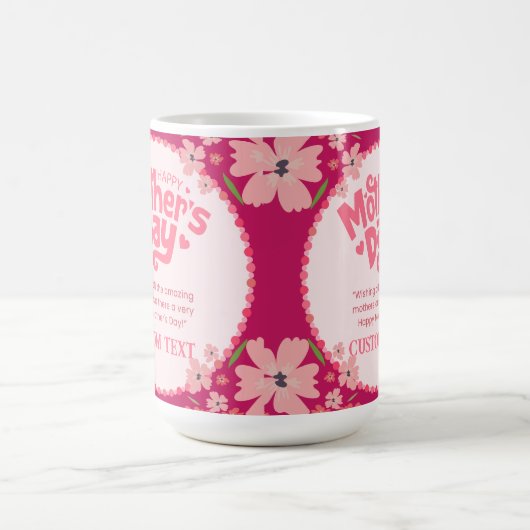 PERSONALISIERTER MÜTTERTAG NAME TASSE (Mittel)