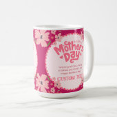 PERSONALISIERTER MÜTTERTAG NAME TASSE (VorderseiteRechts)