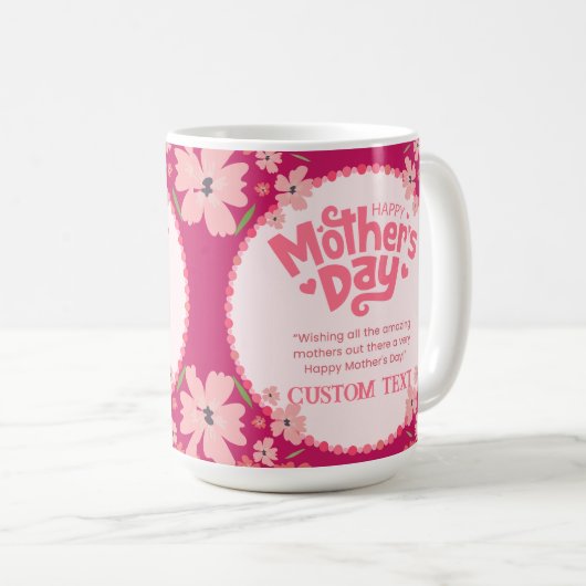 PERSONALISIERTER MÜTTERTAG NAME TASSE (VorderseiteRechts)