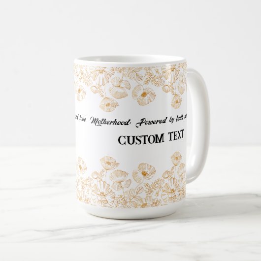 PERSONALISIERTER MÜTTERTAG NAME TASSE (VorderseiteRechts)