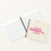 Personalisierter Muttertag | Notebook Notizblock (Innenseite)