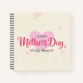 Personalisierter Muttertag | Notebook Notizblock (Vorderseite)
