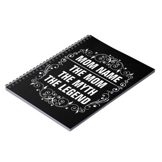 Personalisierter Muttertag Notizblock (Linke Seite)