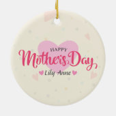 Personalisierter Muttertag | Ornament (Hinten)