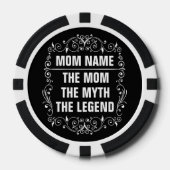 Personalisierter Muttertag Pokerchips (Vorderseite)
